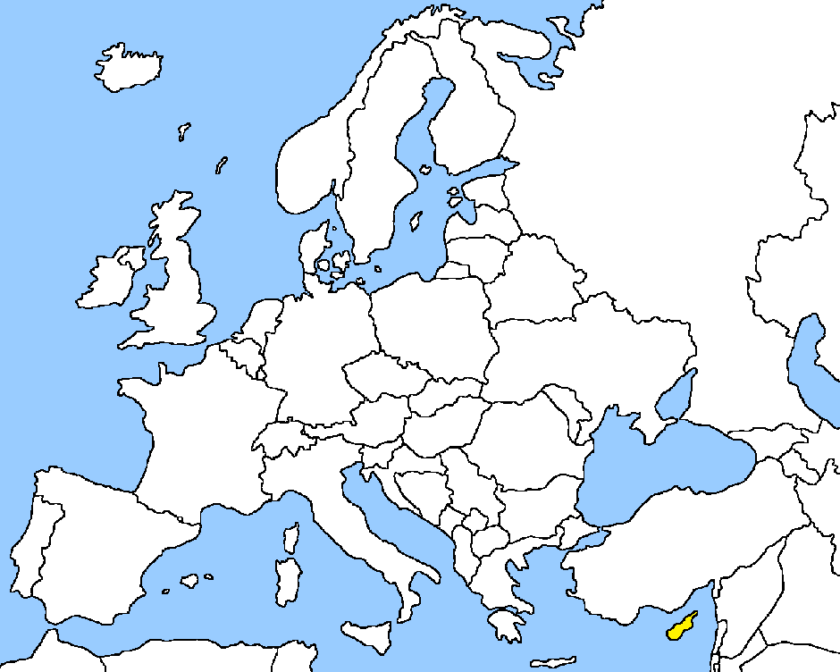 Карта на Кипър