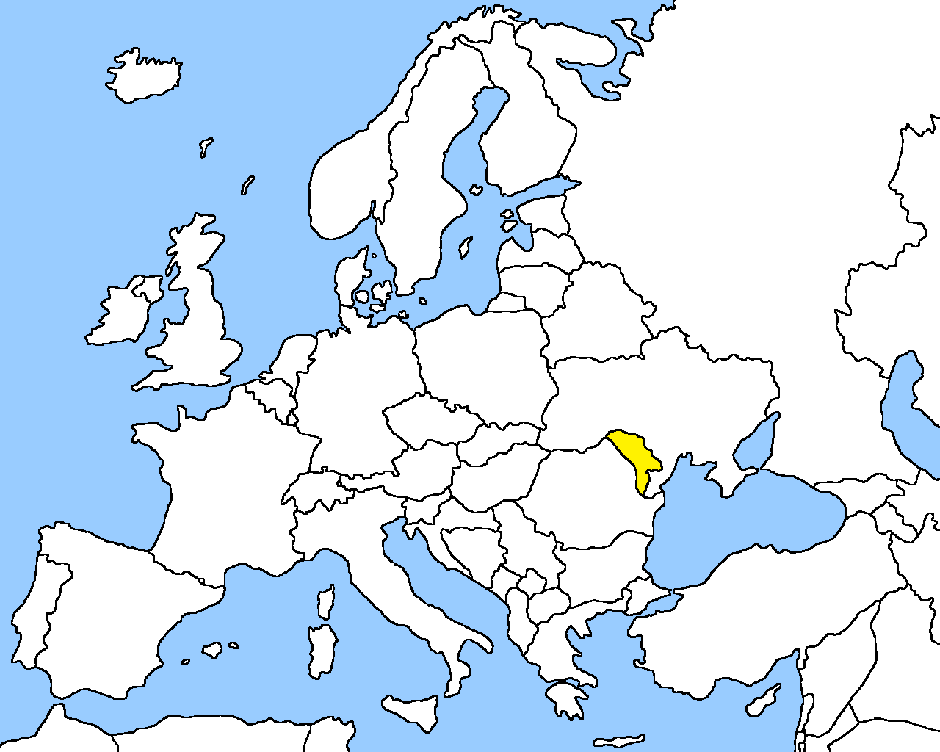 Карта на Молдова